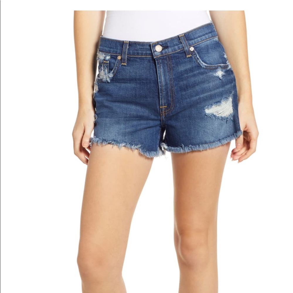 7 for all Mankind denim shorts